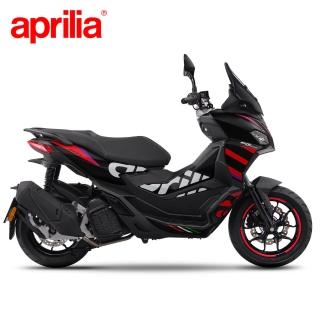 【aprilia】2024 SR GT 200 含行車記錄器+手機架 總代理公司車(APRILIA SRGT 白牌 速可達 機車)