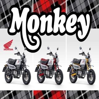 【HONDA 本田】Monkey 125 2025車色(小猴子/白牌檔車/機車/平輸車)