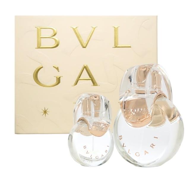 【BVLGARI 寶格麗】Omnia Crystalline 晶澈白水晶淡香水禮盒 100ml +15ml(平行輸入)