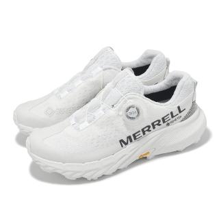 【MERRELL】防水越野跑鞋 Agility Peak 5 Boa GTX 女鞋 白 旋鈕 戶外 機能(ML068130)