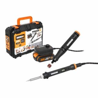【WORX 威克士】WORX造物者 Maker X系列 調速刻磨機/電磨筆組合 WX988(WX988)