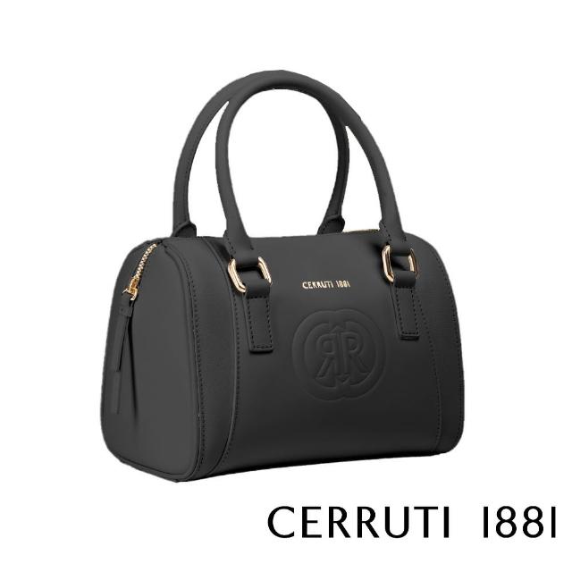 【Cerruti 1881】直播限量2折 義大利原裝進口 頂級小牛皮手提包 全新專櫃展示品(CEBA05294M)