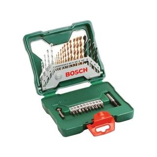 【BOSCH 博世】30件鍍鈦鑽頭組(X-line 30 TiN)
