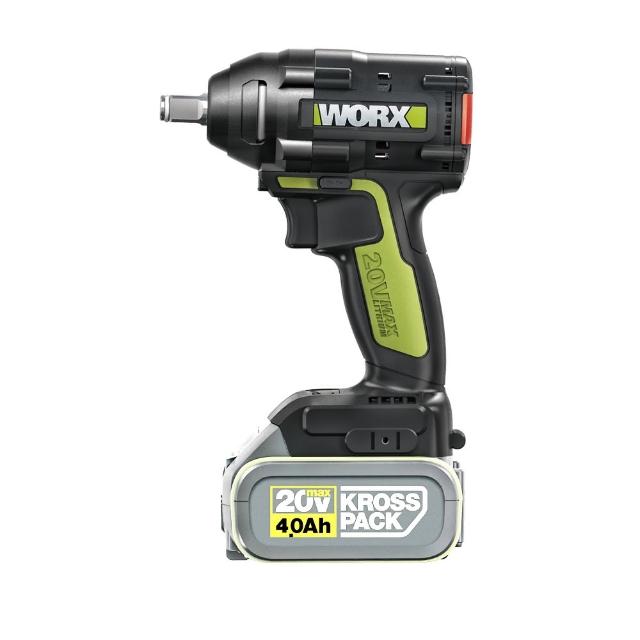 【WORX 威克士】20V 無刷鋰電衝擊扳手 空機(WU279.9)