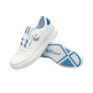 【GoPlayer】EliteLinks 高爾夫休閑男鞋(高爾夫球鞋 旋鈕鞋帶 防水防滑透氣)