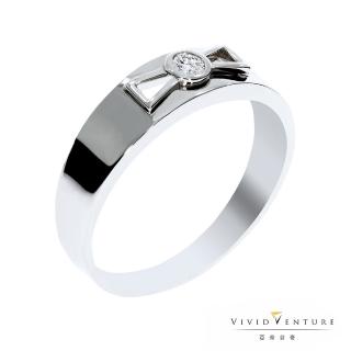 【Vividventure 亞帝芬奇】14K 10分 天然鑽石 鑽石 戒指 愛蔓延