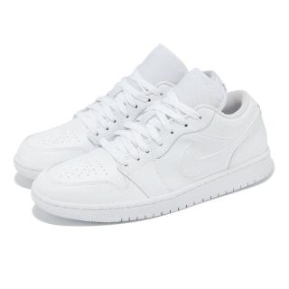 【NIKE 耐吉】休閒鞋 Wmns Air Jordan 1 Low 女鞋 男鞋 白 AJ1 一代 低筒(DV0990-111)
