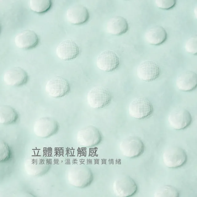 【PUKU 藍色企鵝】樂豆安撫巾14*24cm(台灣製)