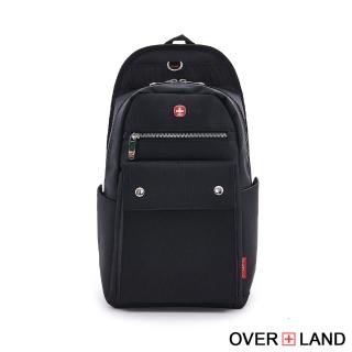 【OverLand】美式十字軍 - 素面掀蓋造型大容量胸揹包/後揹包(3180)