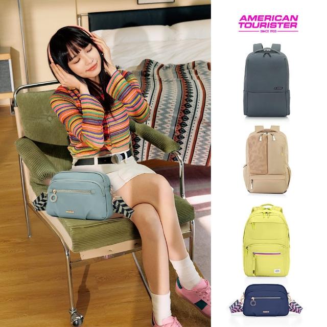 【AMERICAN TOURISTER 美國旅行者】大容量機能後背包/斜背包均一價(輕量 多款多色可選)