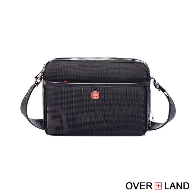 【OverLand】美式十字軍 - LOGO浮印斜背包-中/M(3135)