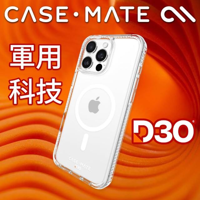 【CASE-MATE】iPhone 16 Pro Max Tough D3O 極強悍 MagSafe 防摔手機殼 - 透明