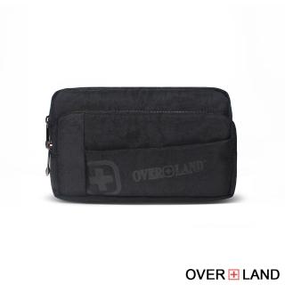 【OverLand】美式十字軍 - LOGO浮印方型腰包/胸揹包/斜揹包(5723)
