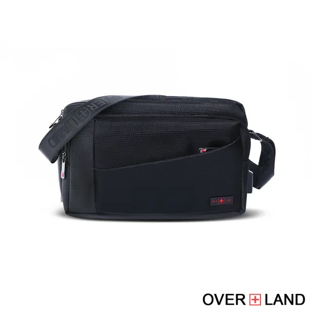 【OverLand】美式十字軍 - 素面造型斜背包-小/S(5708)