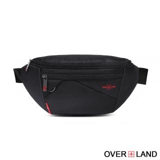 【OverLand】美式十字軍 - 素面休閒造型腰包/胸揹包/斜揹包(5806)