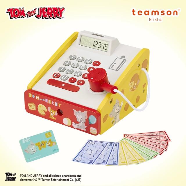 【Teamson】Tom and Jerry 小老闆木製聲光收銀機組