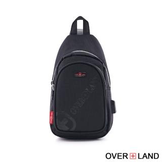 【OverLand】美式十字軍 - LOGO浮印小胸揹包/肩揹包(5607)