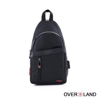 【OverLand】美式十字軍 - 素面造型小胸揹包/肩揹包(5605)