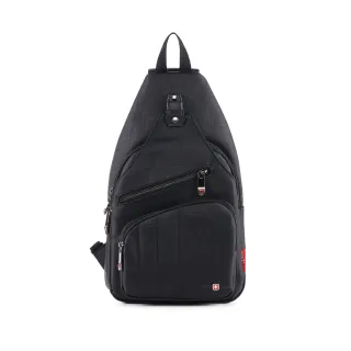 【OverLand】美式十字軍 - 素面插扣造型胸背包/肩背包(5797)