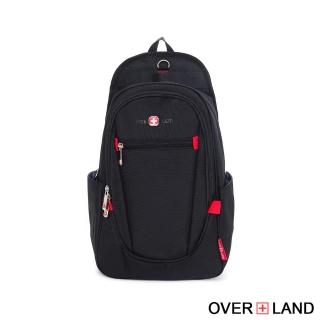 【OverLand】美式十字軍 - 素面個性造型機能大容量胸揹包/後揹包(3176)