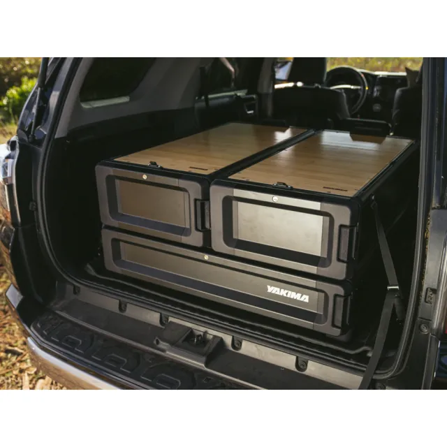 【YAKIMA】MOD HomeBASE 車載抽屜式行李櫃 XL款(車內收納MOD系統基座 114x83x17cm)