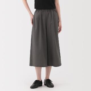 【MUJI 無印良品】女透氣彈性泡泡紗舒適八分褲(共3色)
