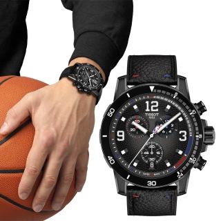 【TISSOT 天梭】SUPERSPORT NBA Supersport 運動計時腕錶 錶 男錶 手錶 (T1256173706700)