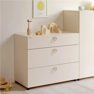 【iloom 怡倫家居】Eddi Kids 800型 3層抽屜櫃(抽屜櫃 櫃子 書櫃 收納櫃)