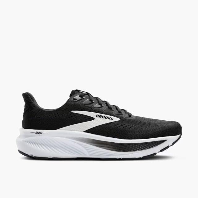 【BROOKS】Ghost 17 男 慢跑鞋 彈力 緩震 流暢 黑白(1104421D090)