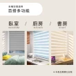 【Halo shades】台灣製柔紗可調光捲簾-135*150(窗簾)
