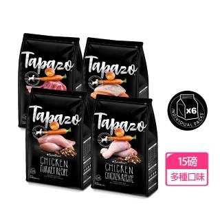 【TAPAZO 特百滋】凍乾三重奏-低敏無穀狗糧 15磅（6.8KG）(狗飼料 狗乾糧 低敏 無穀-新舊包裝隨機出貨)