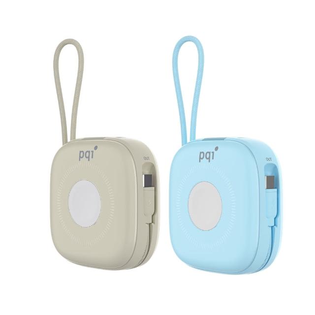 【PQI 勁永】10000mAh PD1002磁吸無線快充行動電源(可充 Apple Watch 本體有標示Wh瓦時 可帶上飛機)