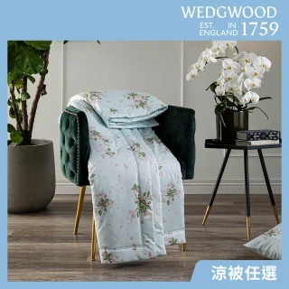 【WEDGWOOD】經典印花涼被 薄被四季被(雙人｜天絲/長纖棉任選)