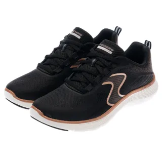 【SKECHERS】女鞋 休閒系列 休閒鞋 FLEX APPEAL 5.0(150215BKRG)