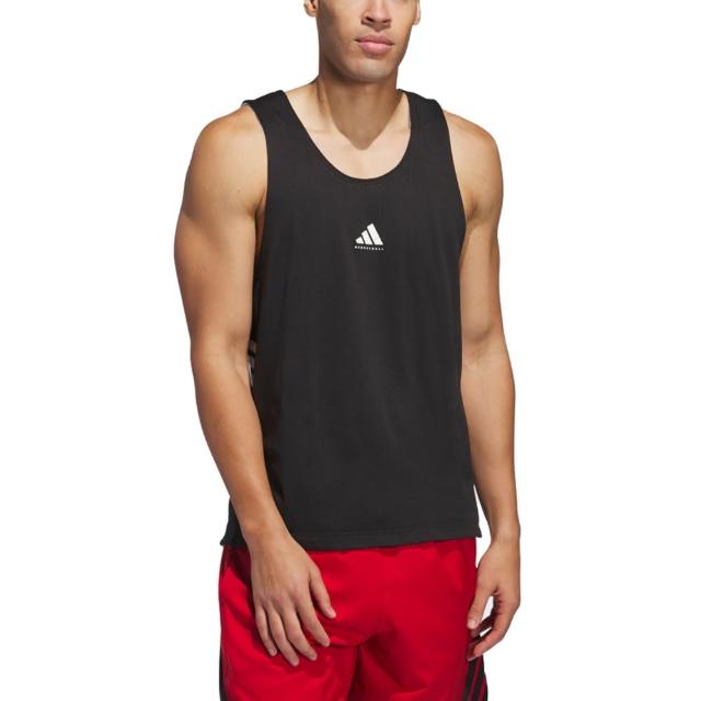 【adidas 愛迪達】運動背心 REV JERSEY 男 - JI7568