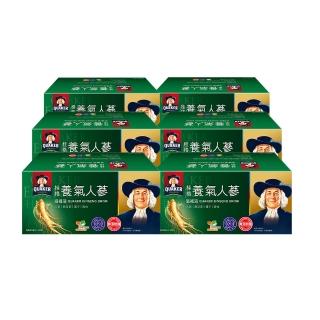 【QUAKER 桂格】無糖養氣人參60ml×36入x6盒(共216入)