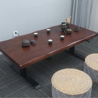 【MGSHOP】電動客廳桌120x70x5cm 電動桌 電動餐桌 電動升降桌(120x70x5cm雙機芯三節腿)