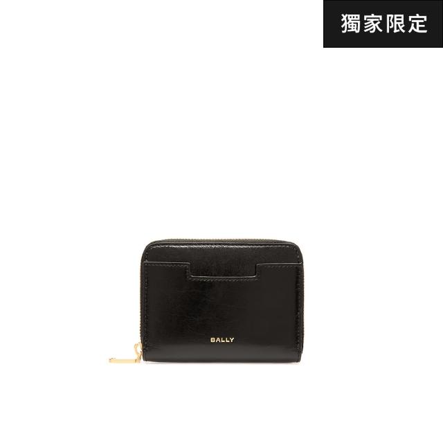 【BALLY】官方直送 EASY BALLY 拉鍊零錢包