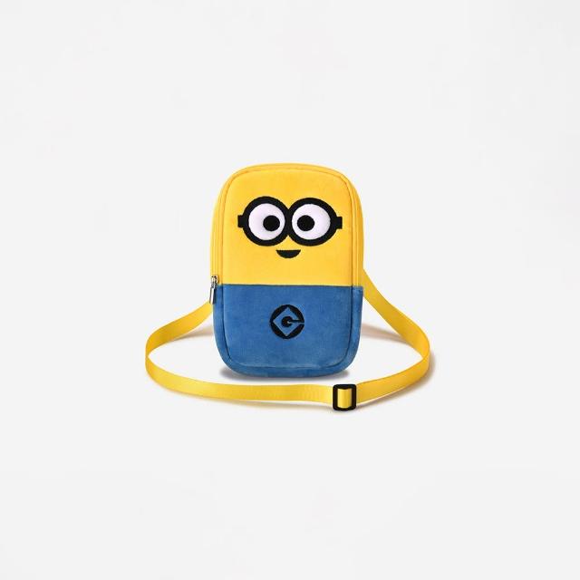 【GIORDANO 佐丹奴】小小兵聯名迷你單肩包 minions系列(71 黃X藍)