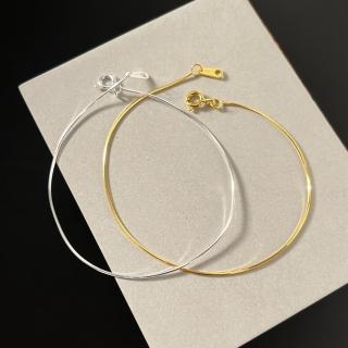 【Porabella】925純銀手鍊 蛇骨素鏈手鍊 細緻手鍊 小眾設計款 冷淡風手飾手鍊 Bracelets