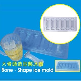 【金德恩】6格狗骨頭製冰盒(造型冰塊 模具 製冰盒 製冰器)