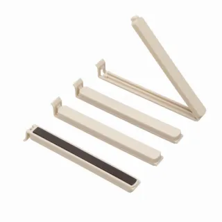 【NITORI 宜得利家居】可磁吸袋子封口夾 L 4P MO PL022(袋子封口夾 封口夾 磁吸)