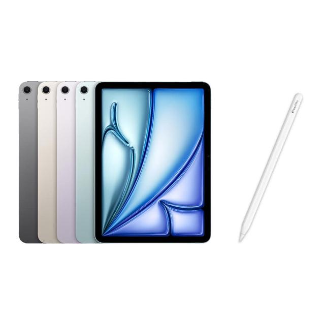 【Apple】2025 iPad Air M3晶片/11吋/WiFi/256G 平板電腦(Apple Pencil Pro組)