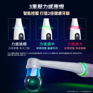 【德國百靈Oral-B-】iO7 微磁電動牙刷-白