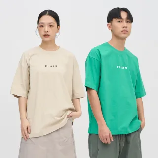 【plain-me】加購-男女款 PLAIN多色logo短TEE PLN0131(多色 TEE 短袖上衣 短T T恤 經典款)