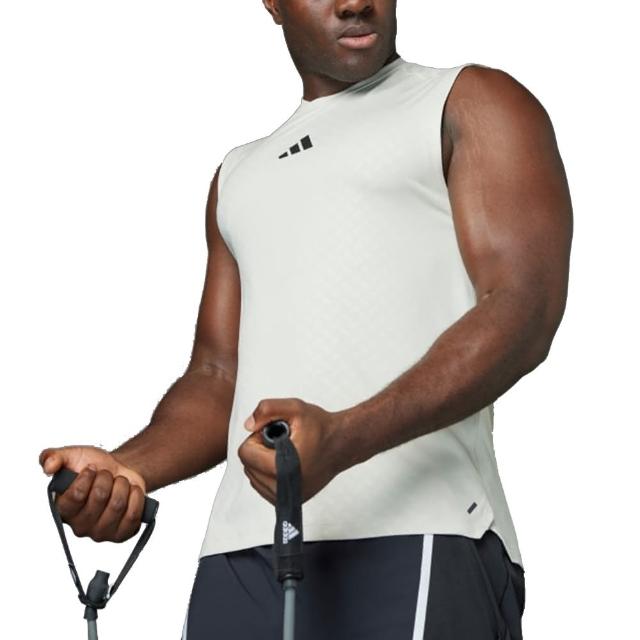 【adidas 愛迪達】運動背心 POWER 3S TANK 男 - JM3188