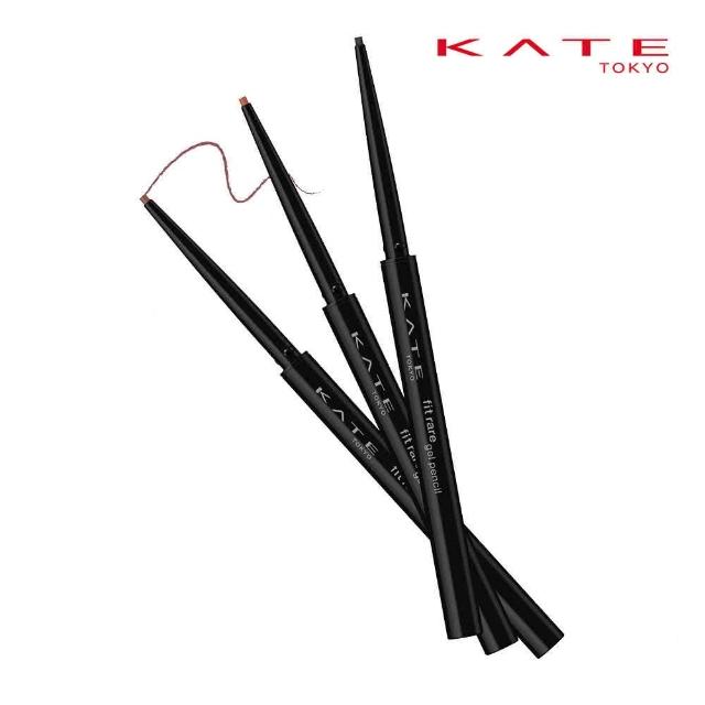 【KATE 凱婷】新色上市★凝色柔滑眼線膠筆N 3入組(多色任選)
