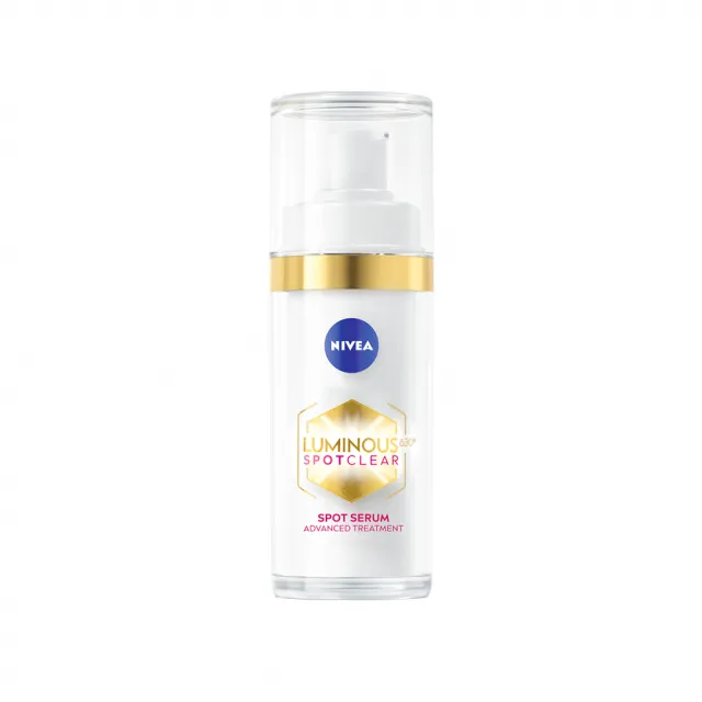 【NIVEA 妮維雅】買1送1★LUMINOUS630淡斑煥白精華30mlx2入(L630/敏感肌適用/專利美白成分)