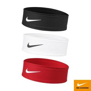 【NIKE 耐吉】頭帶 FURY CLASSIC 027黑/127白/681紅(運動頭帶 止汗髮帶 DRI-FIT科技 快乾 吸濕 排汗 防滑)
