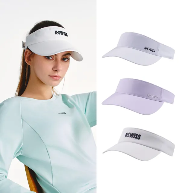 【K-SWISS】空頂網球帽 Visor(多款任選)
